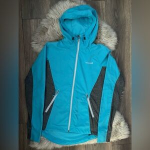 Avalanche Women's Aqua and Charcoal Jacket